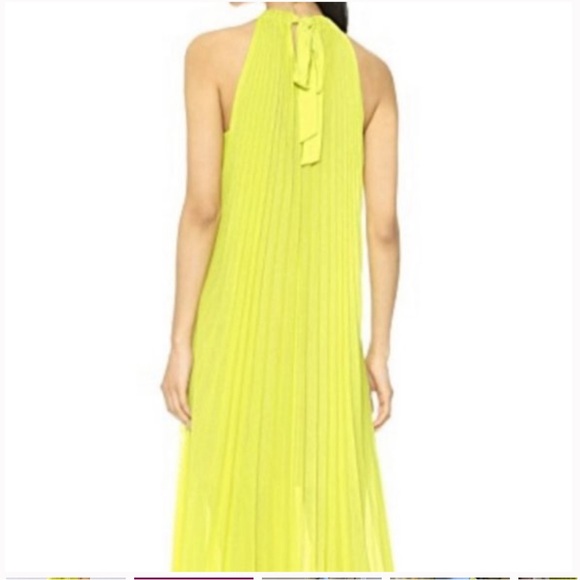 BCBGMaxAzria Yellow Neon Meghan Dress - Picture 2 of 6